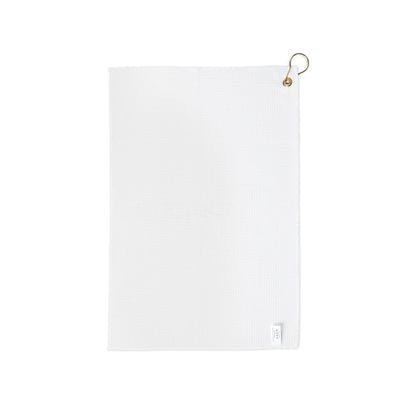 Scratch Co. Golf Towel – Green Microfiber with Brass Grommet